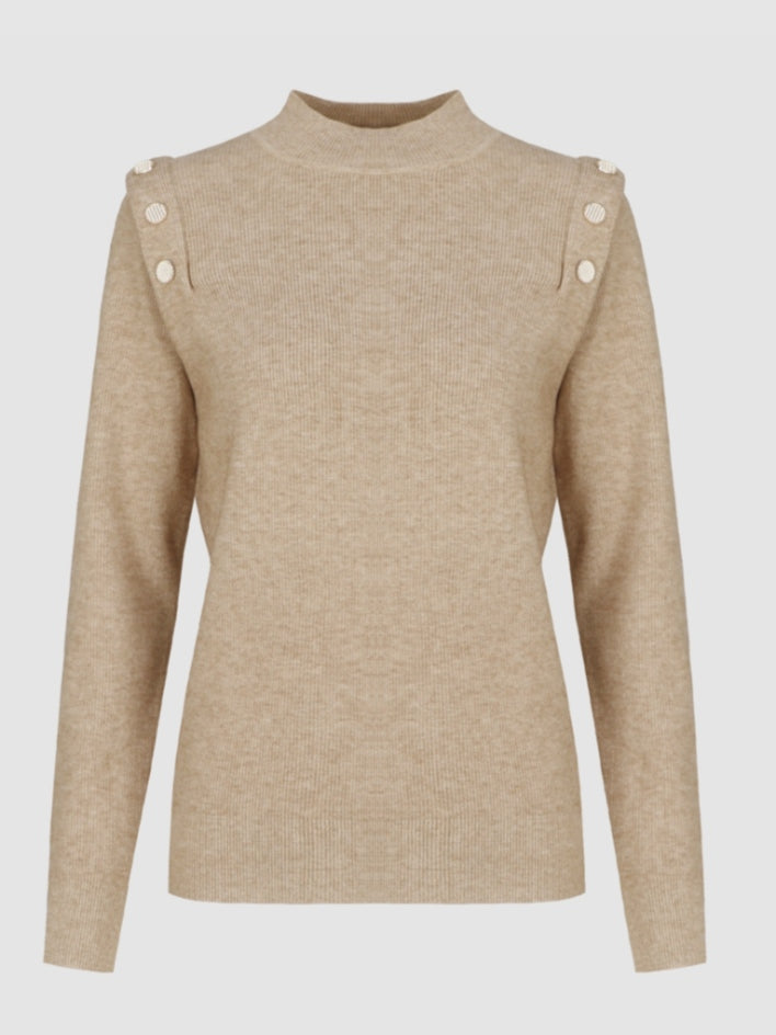 CS The Label trui Kalina khaki