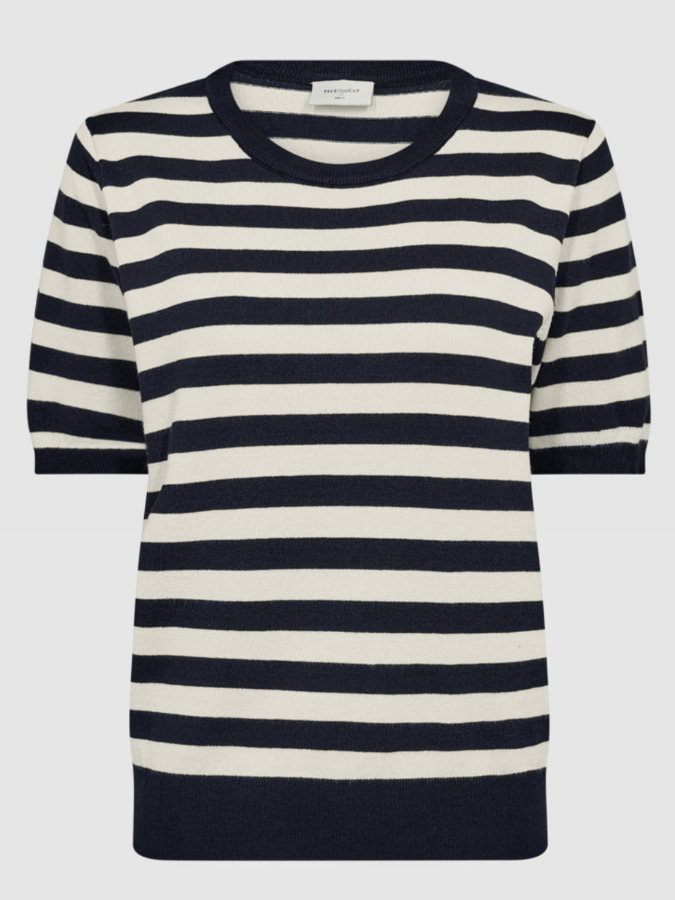 Freequent trui Joel striped salute/moonbeam