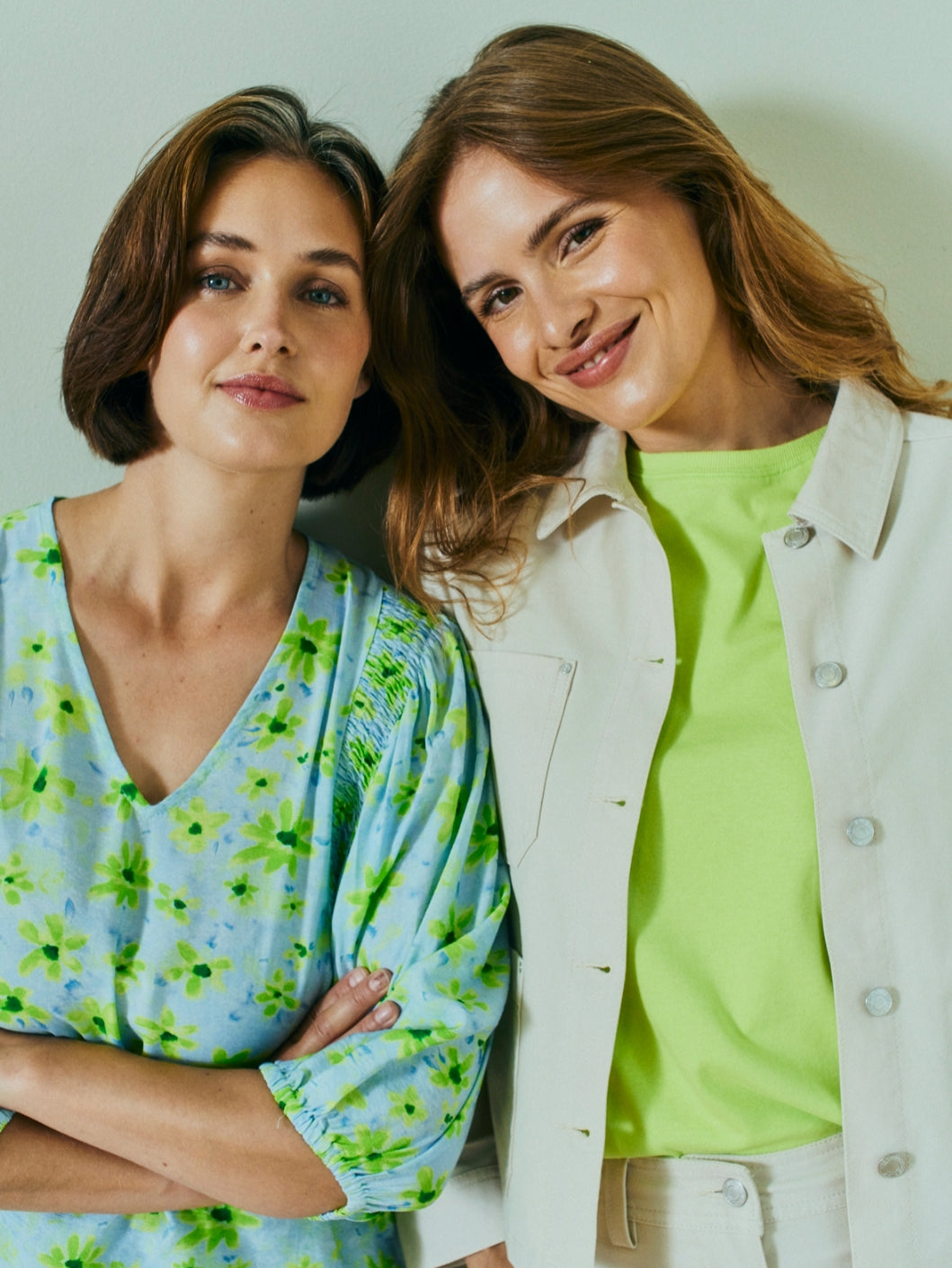 Freequent T-shirt Comte sharp green