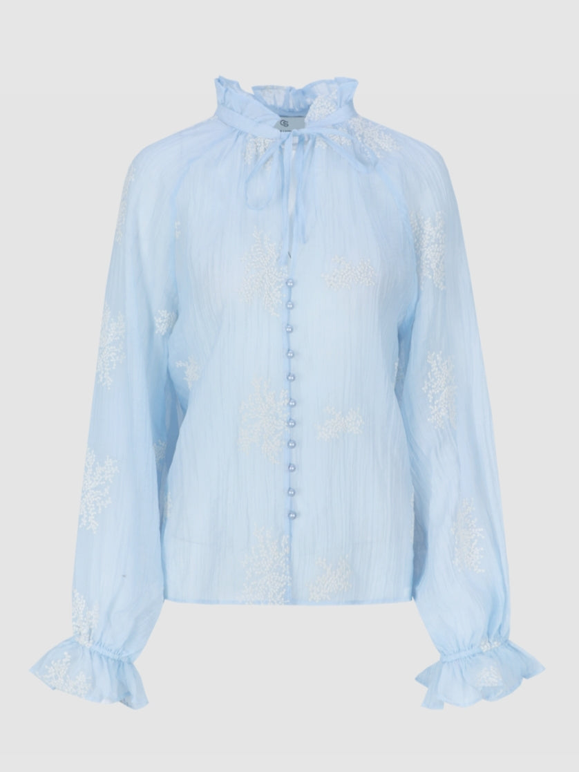 CS blouse Lyra lichtblauw