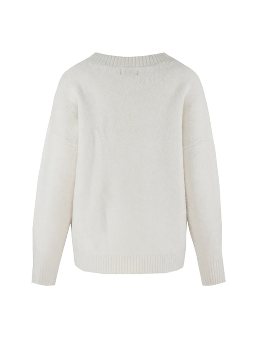 C&S vest Cato wool white