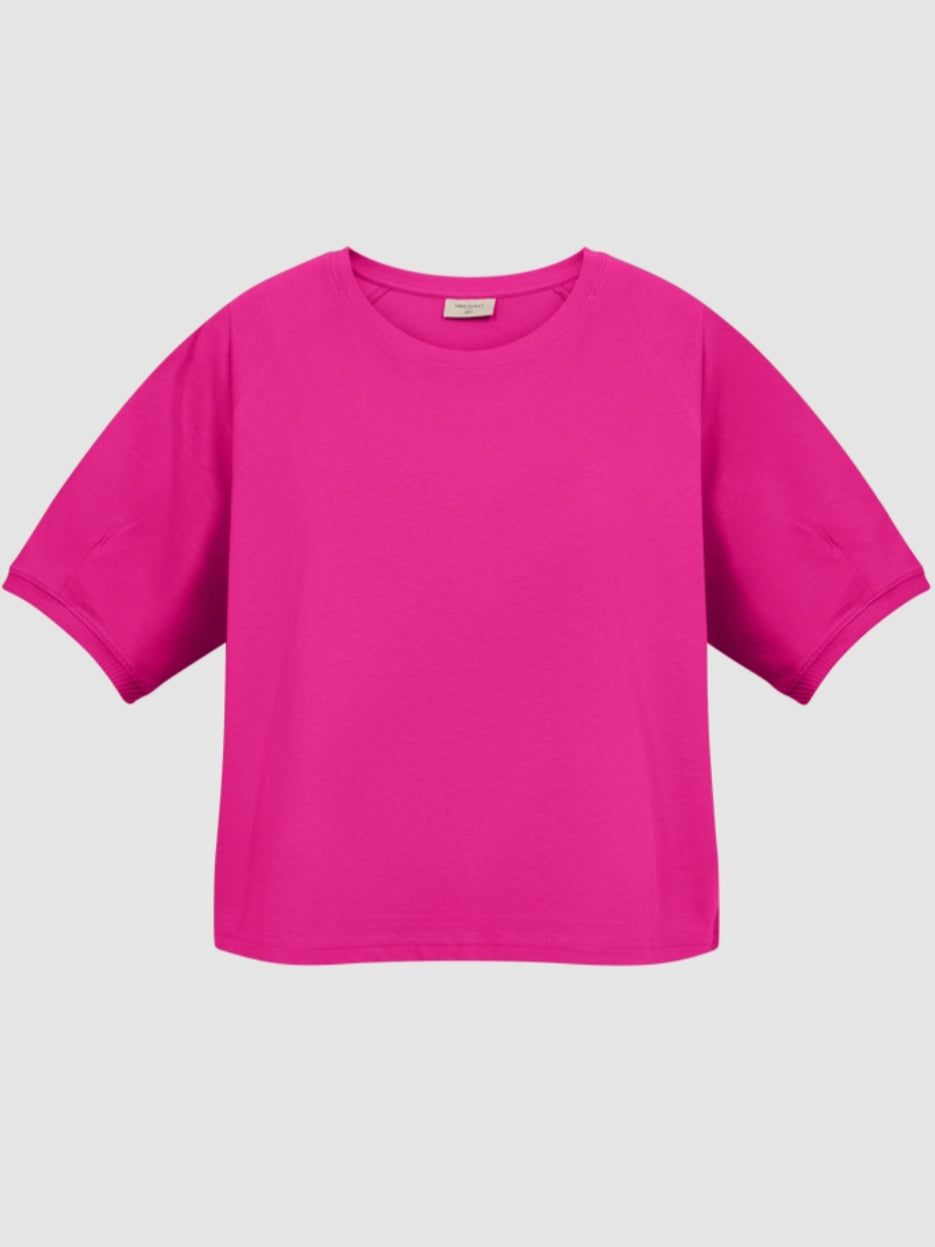 Freequent T-shirt Comte fuchsia purple