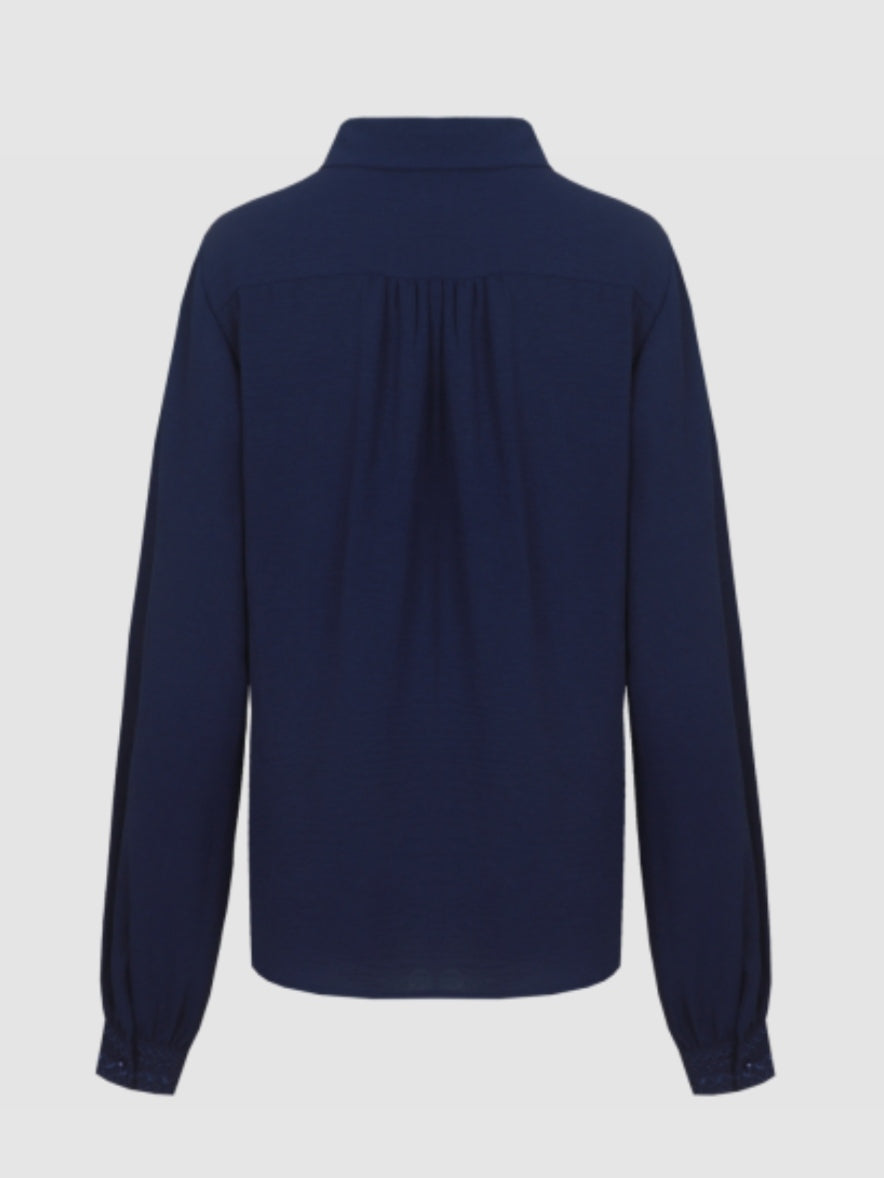 CS The Label blouse Linda eclipse
