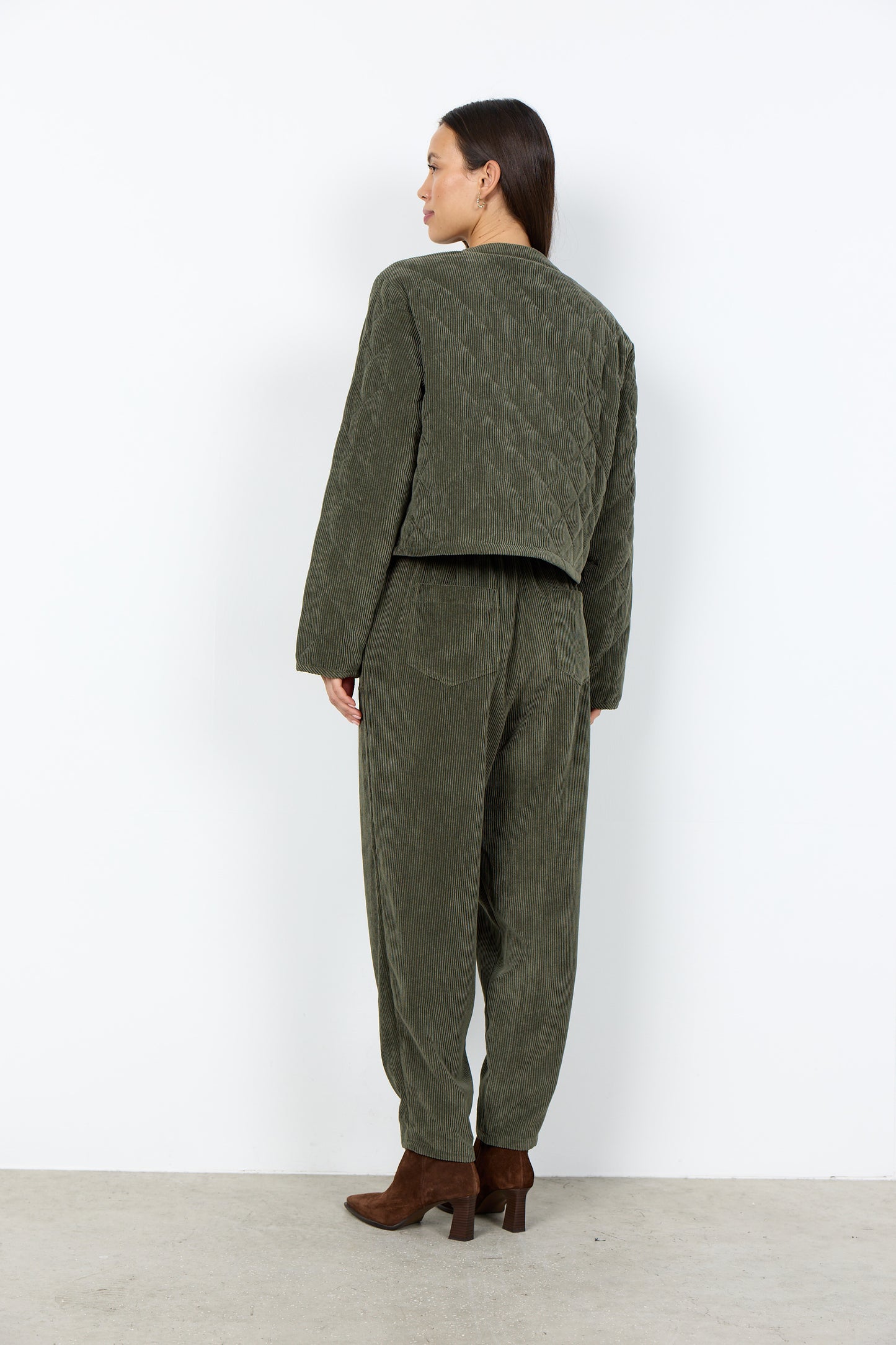 Soyaconcept jacket Bindi 21 donkergroen
