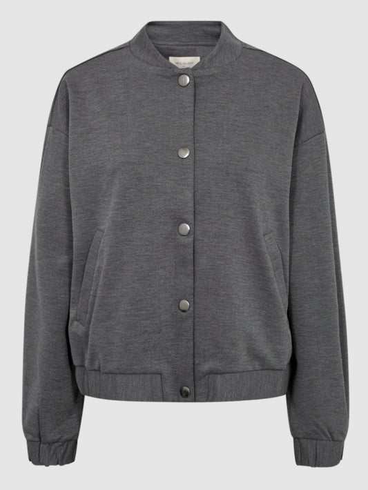 Freequent bomberjack Naya dark grey melange