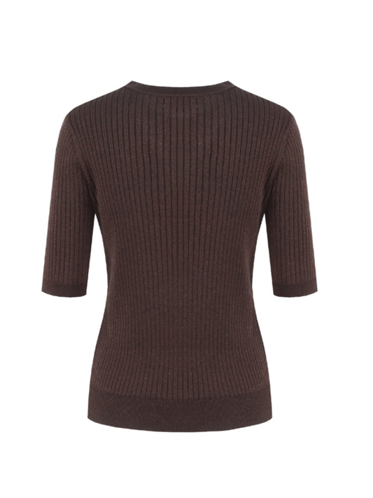 C&S trui Anne dark chocolate