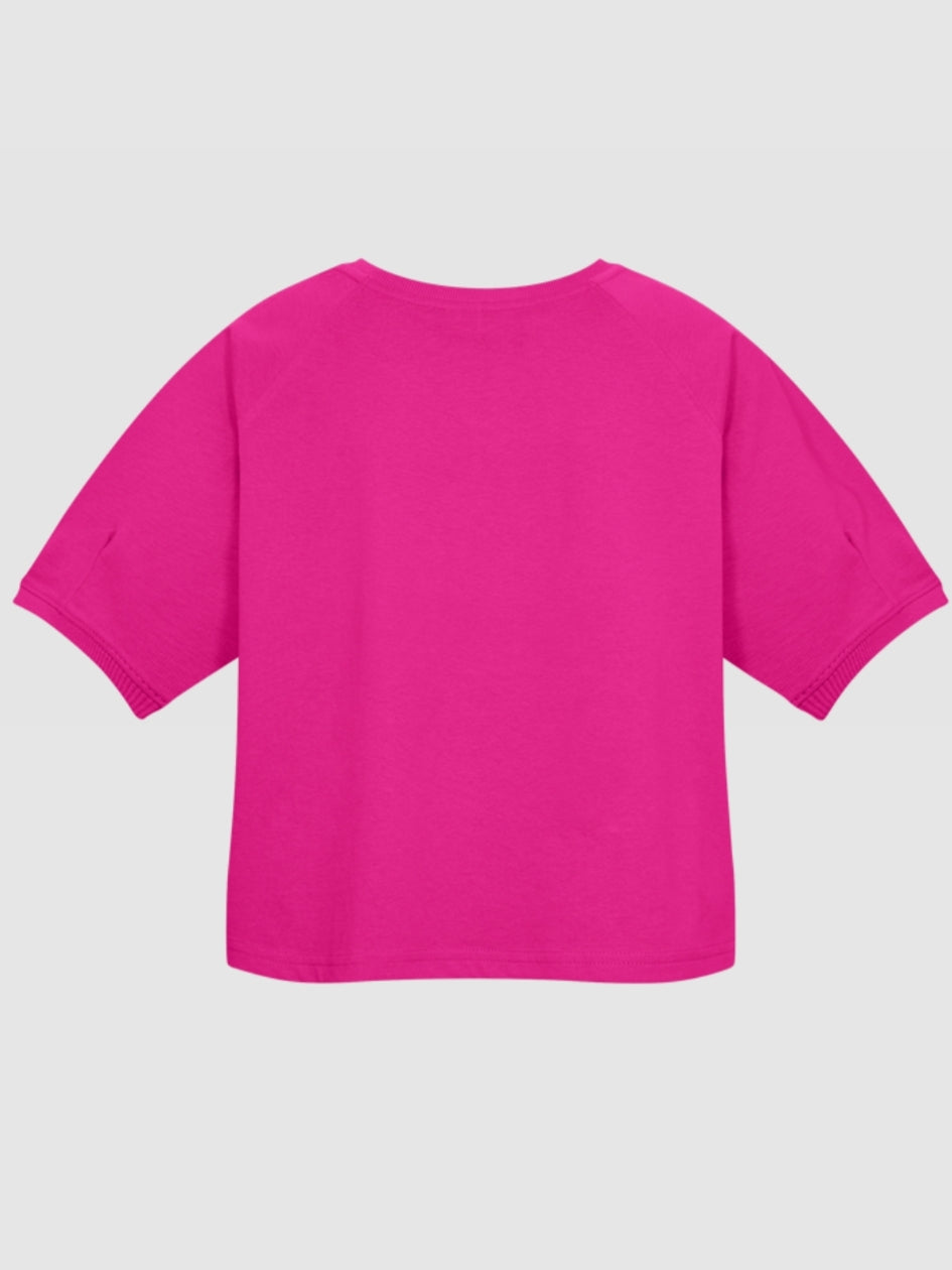 Freequent T-shirt Comte fuchsia purple