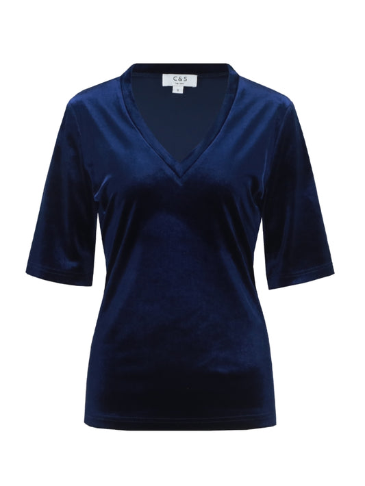 C&S top Tracy midnight blue
