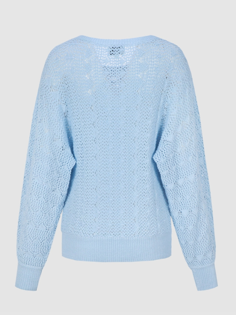 CS trui Khloe blue mist