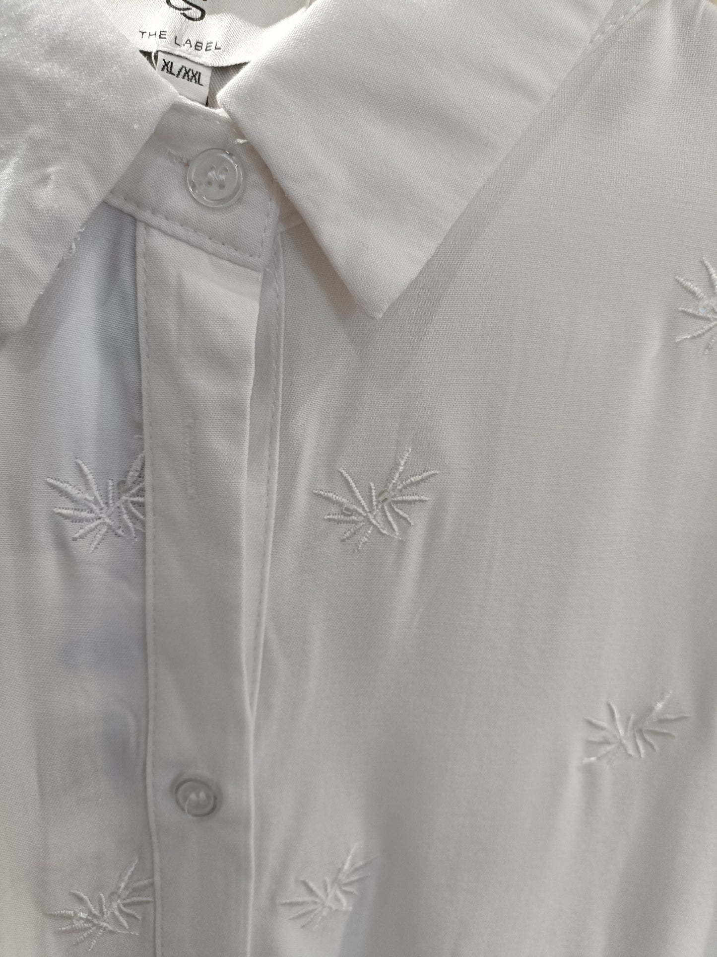 C&S blouse Linde offwhite