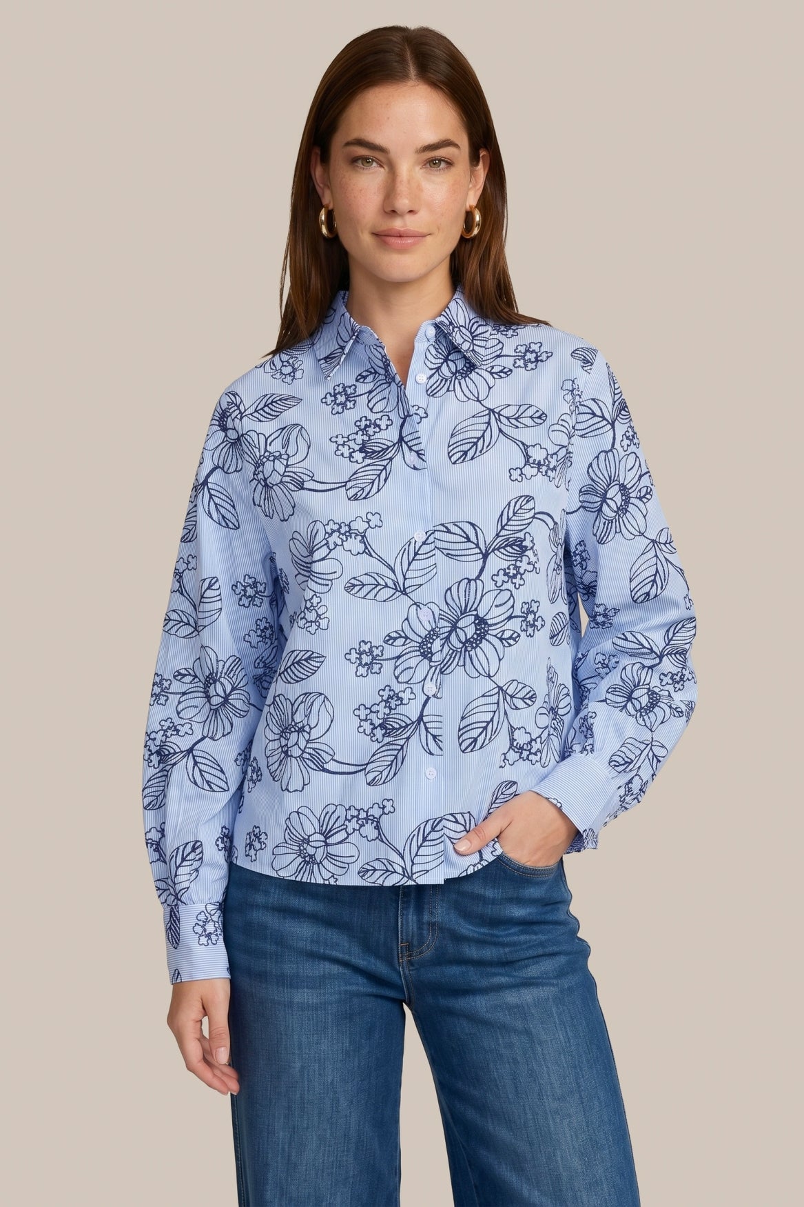CS The Label blouse Lamilla eclipse