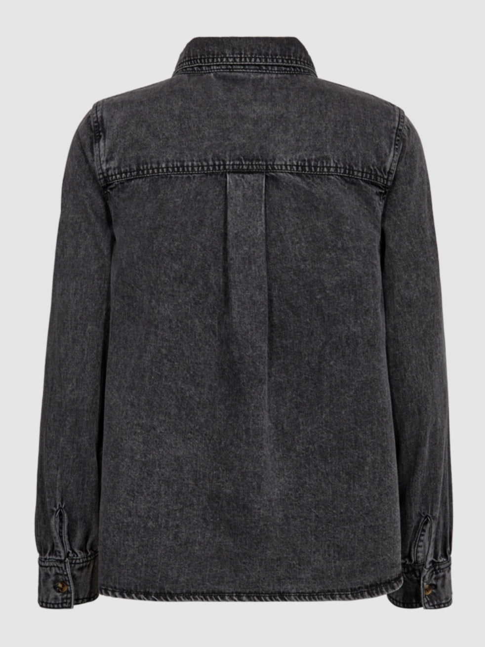 Freequent blouse Lisea vintage grey denim