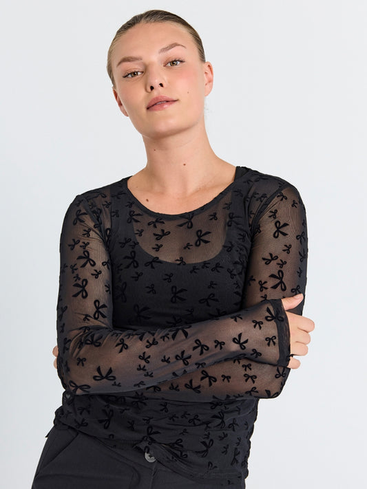 Freequent Iska top black