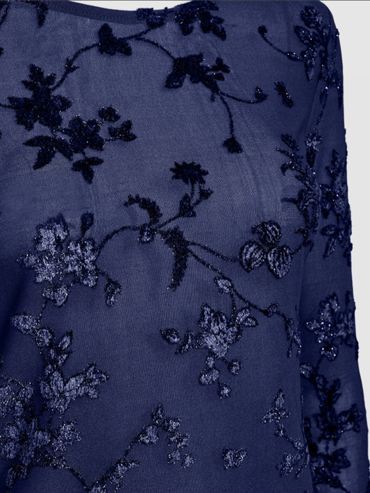 Freequent top Iska patriot blue