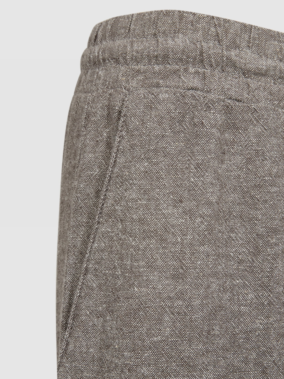 Freequent broek Lava morel melange