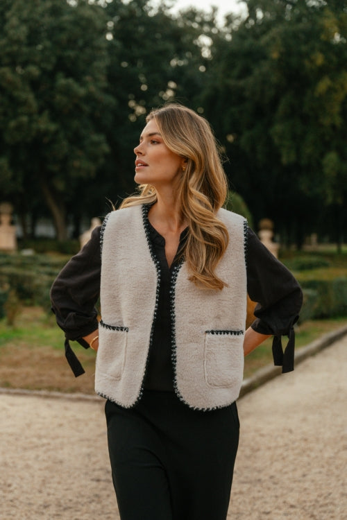 CS The Label blouse Lynn black