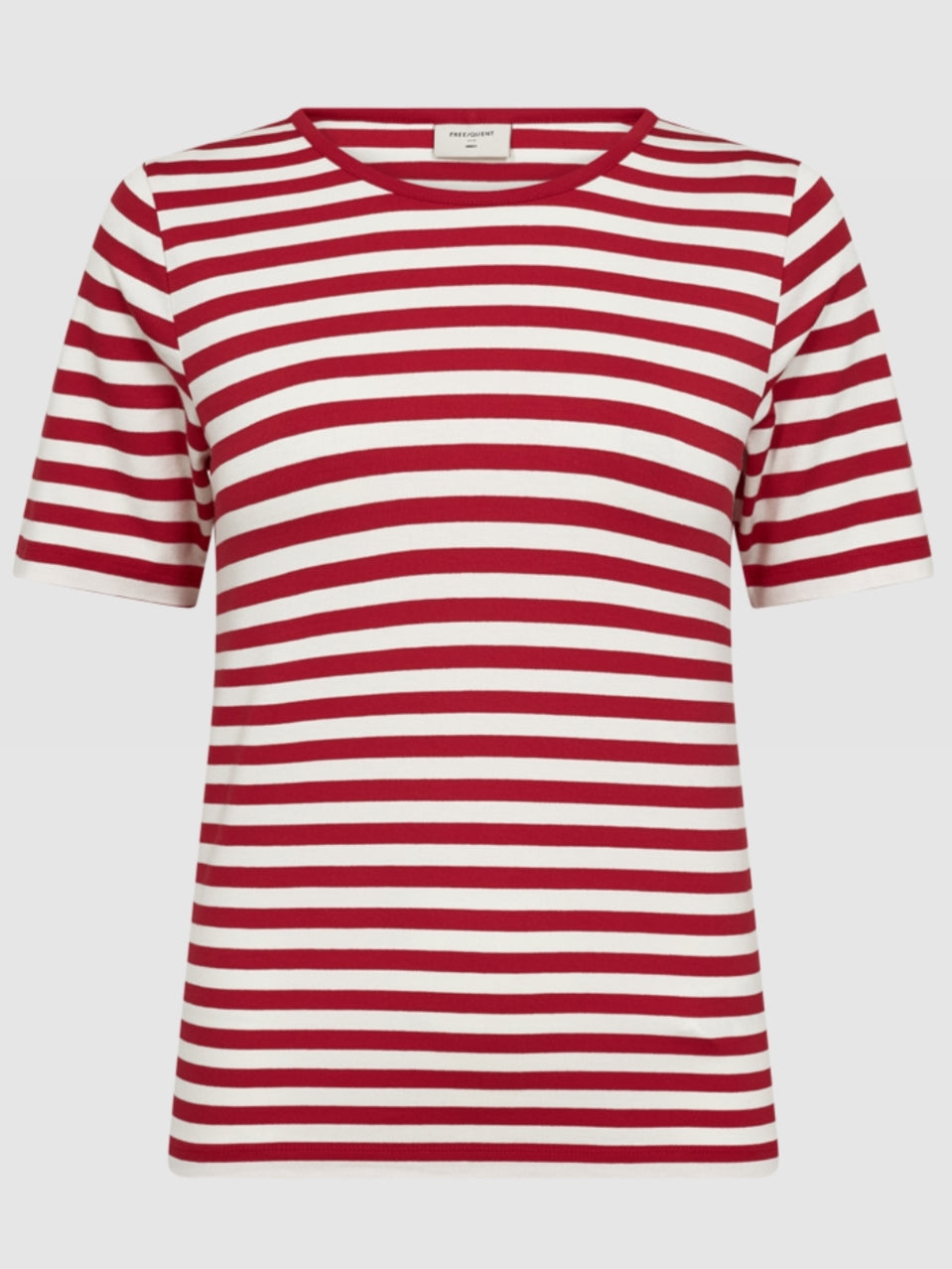 Freequent T-shirt Liana true red/star offwhite