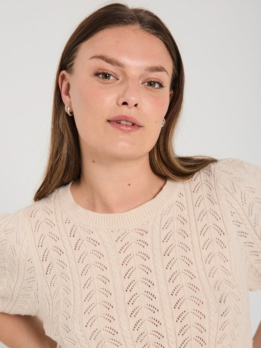 Freequent trui Clarry sand melange