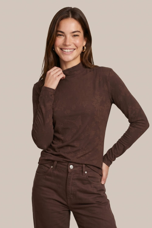 CS The Label Turtle top mocha brown