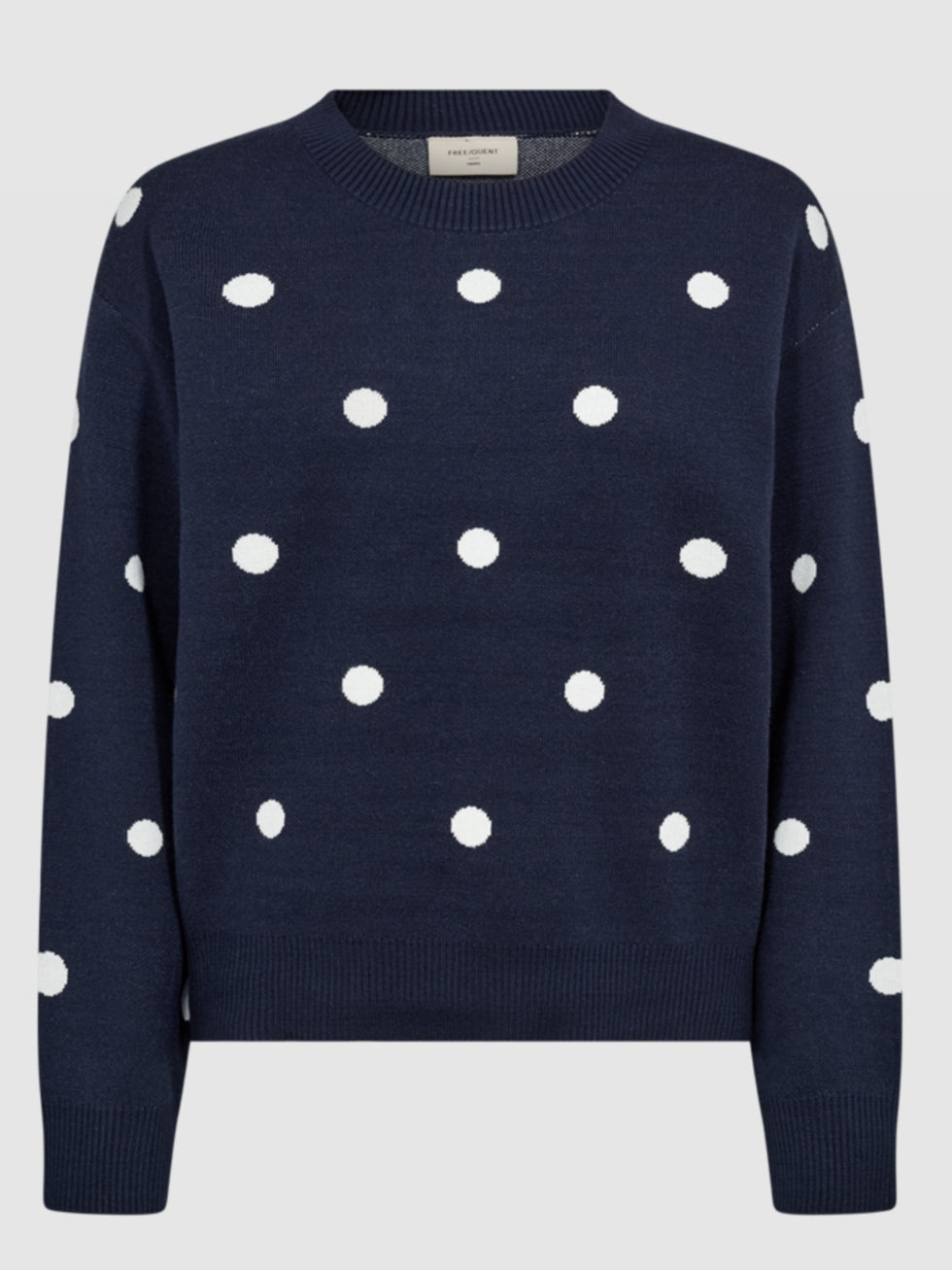 Freequent trui Flow navy blazer/offwhite