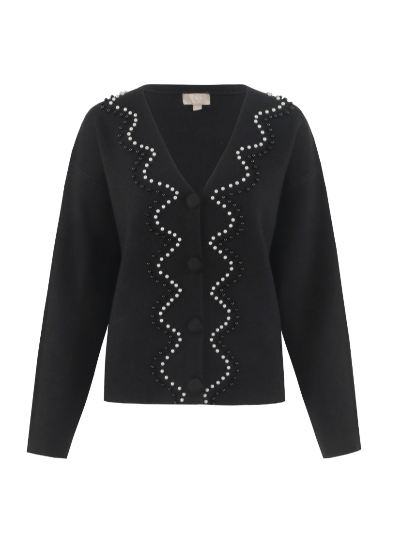 C&S vest Caitlin black