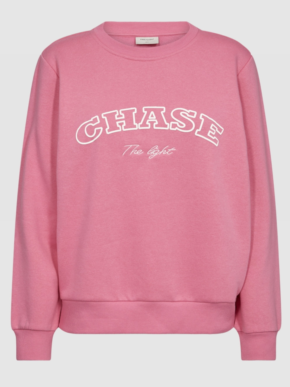 Freequent sweater Kamela wild orchid/star offwhite