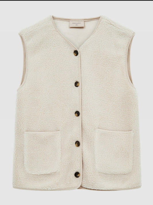 Freequent gilet Teddy moonbeam