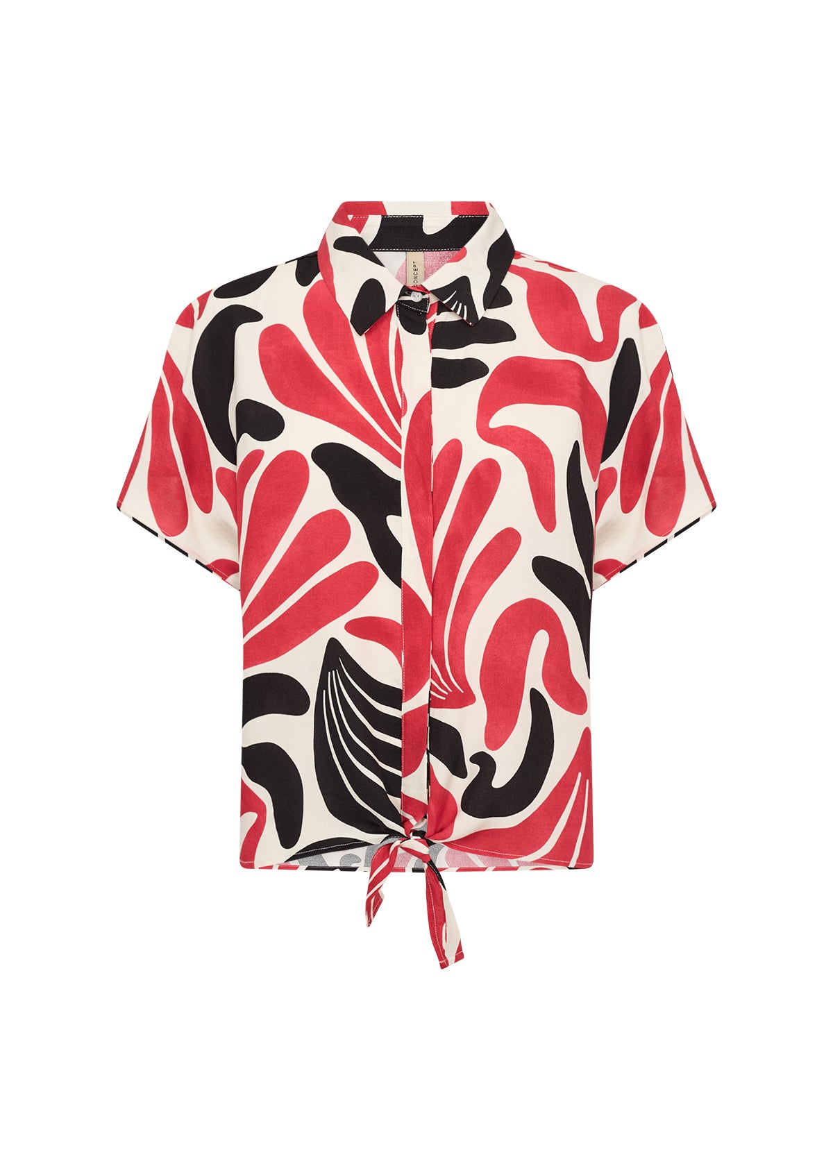 Soyaconcept blouse Feldi 1 zwart/rood