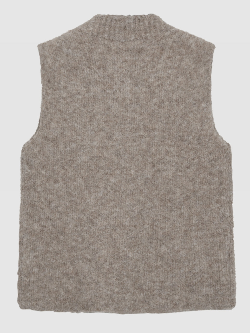 Freequent gilet Jump desert taupe melange