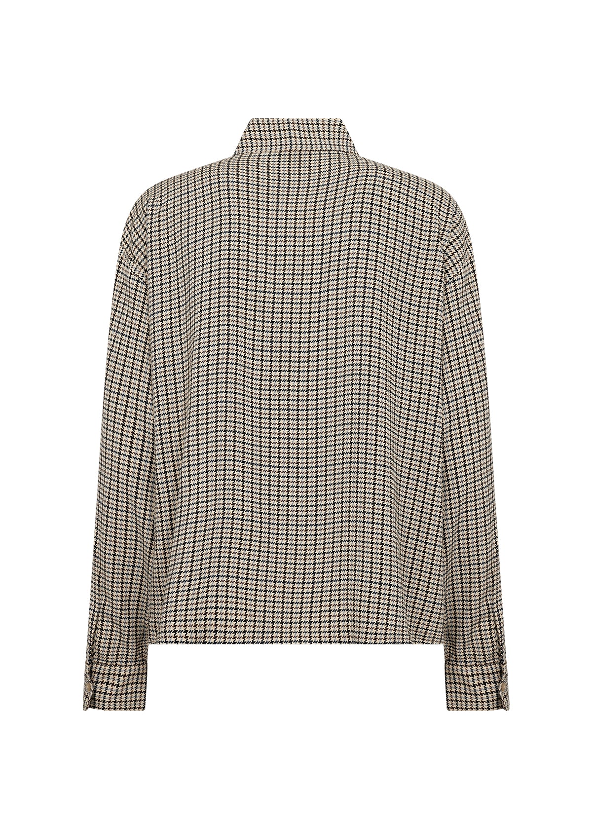 Soyaconcept blouse Halia2  bruin/beige/blauw