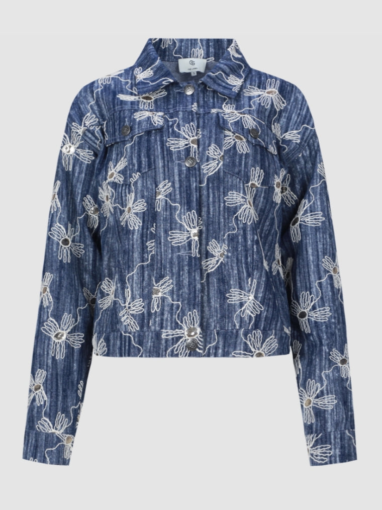 CS jack Juul dark jeans blue