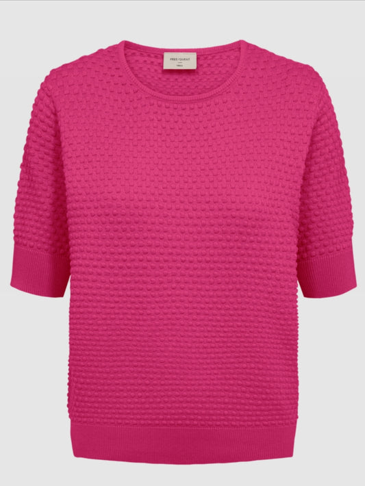 Freequent trui PU Dodo Dottie fuchsia purple