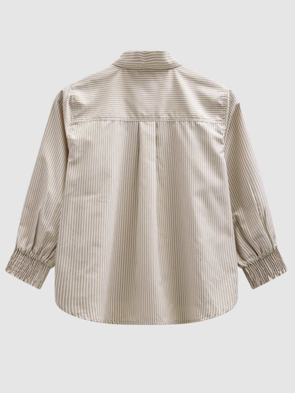 Freequent blouse Evalina  silver mink/star offwhite