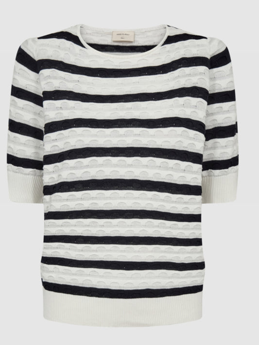 Freequent trui Dodo star offwhite/navy blazer