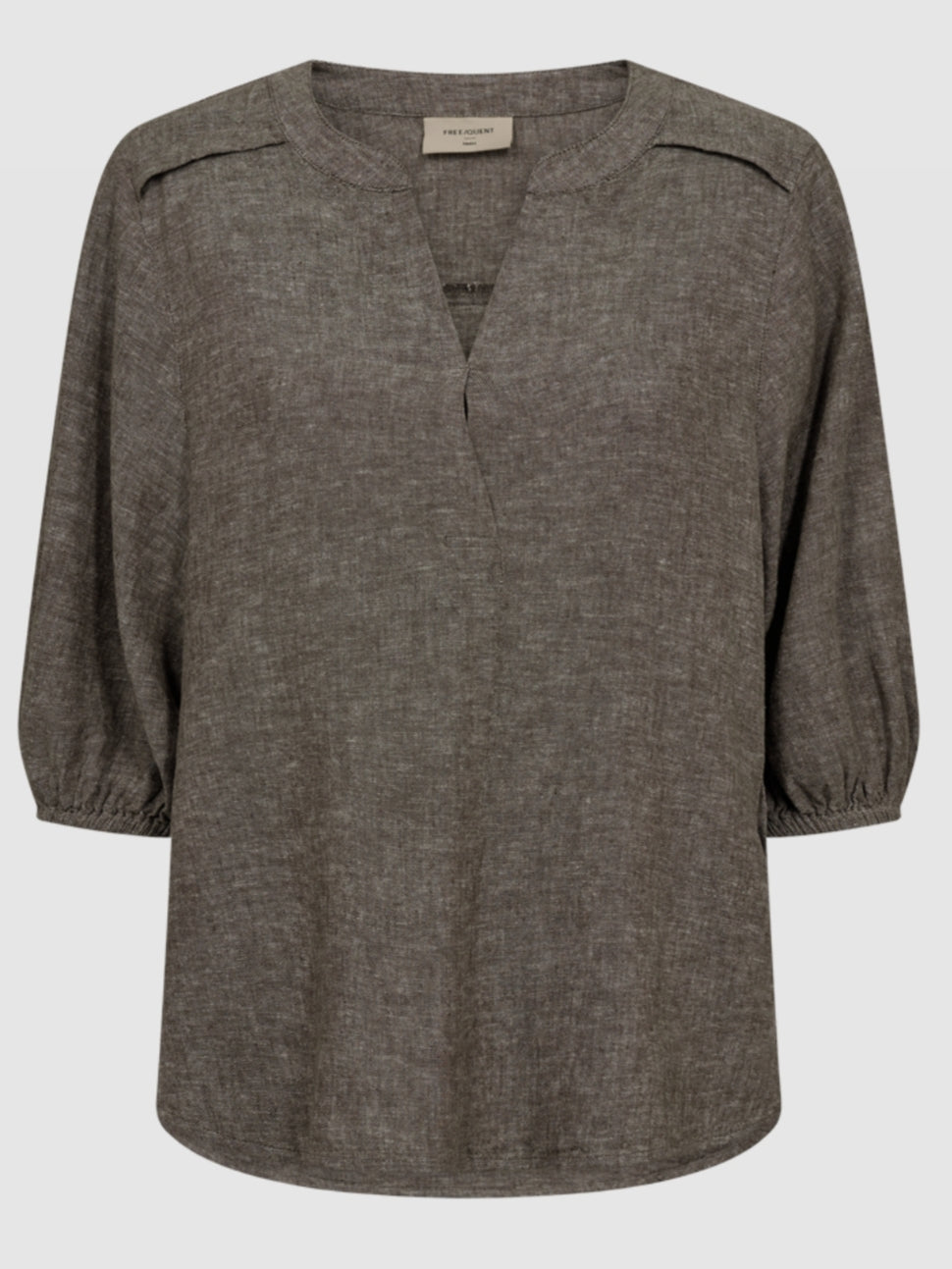 Freequent blouse Lava morel melange