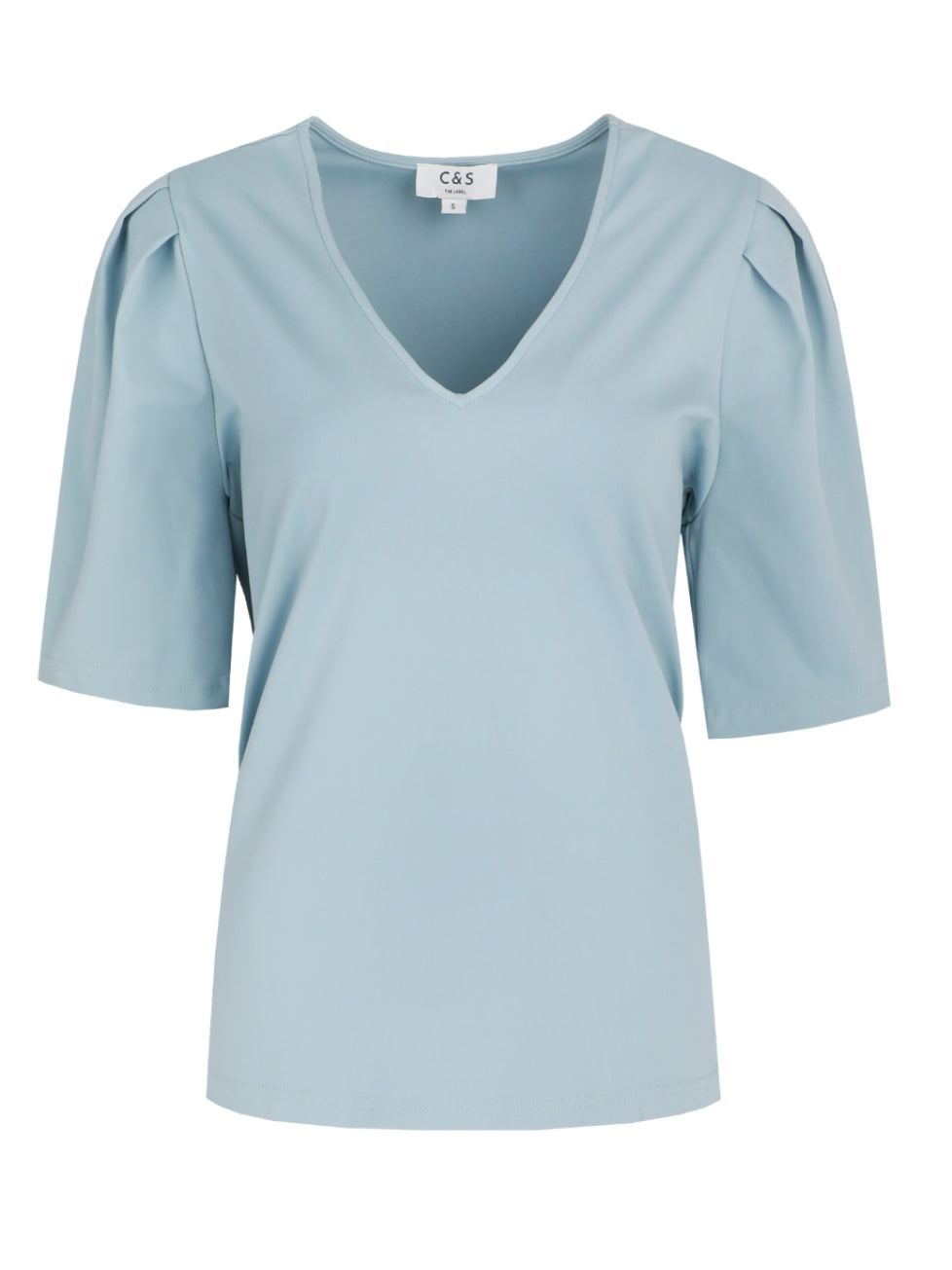 C&S top Tamarah stone blue