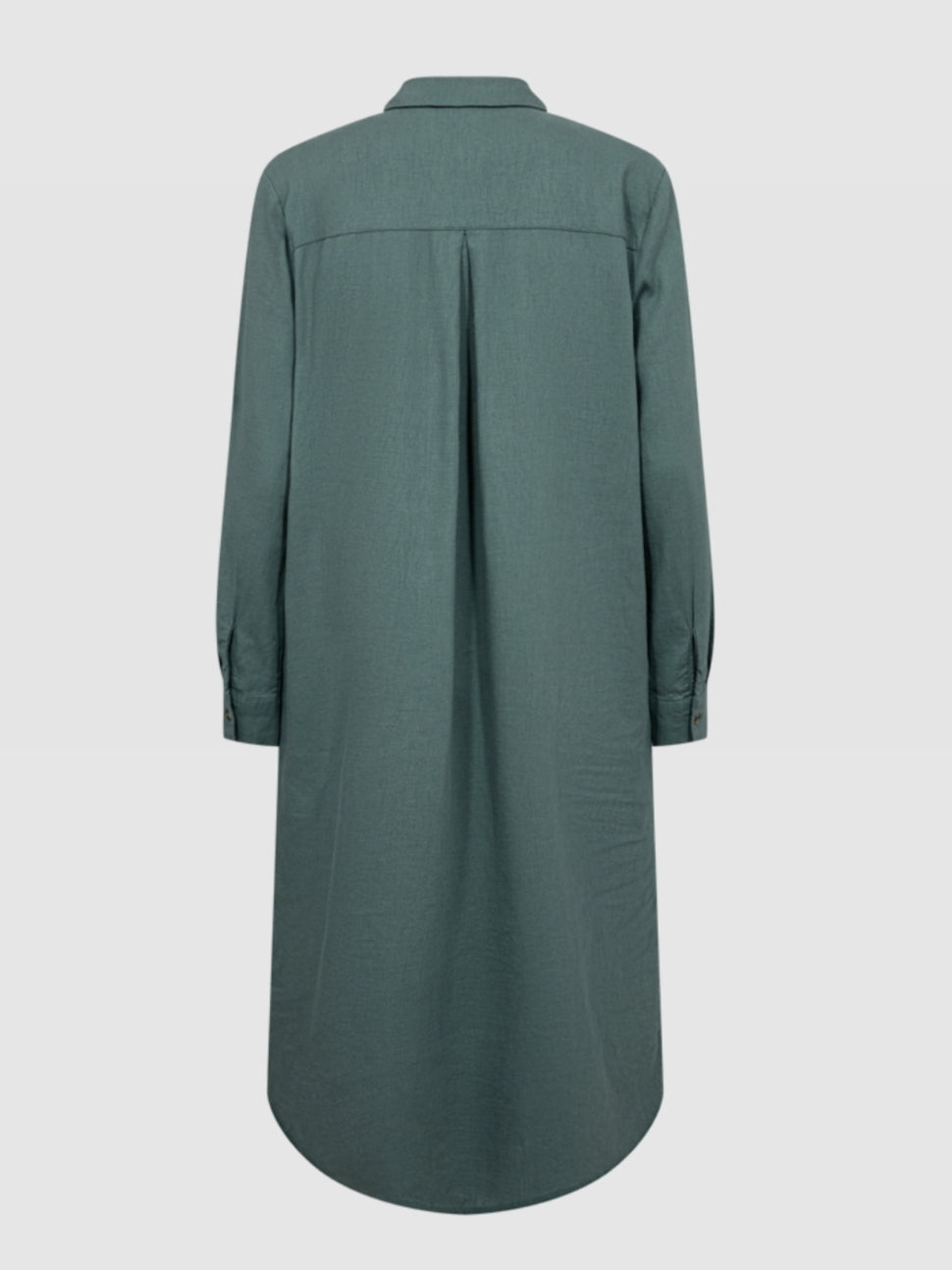 Freequent jurk Lava linnen dark forest