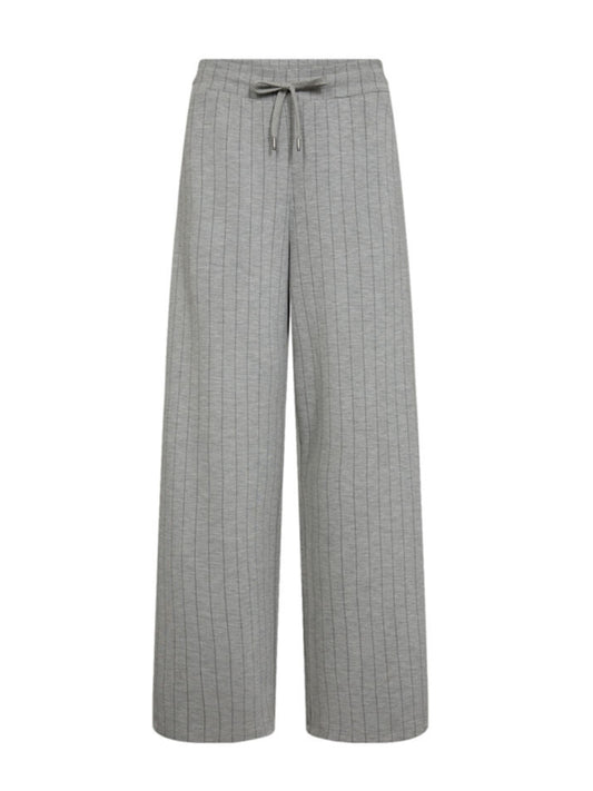 Soyaconcept broek Vivi 3 krijtstreep grijs melange