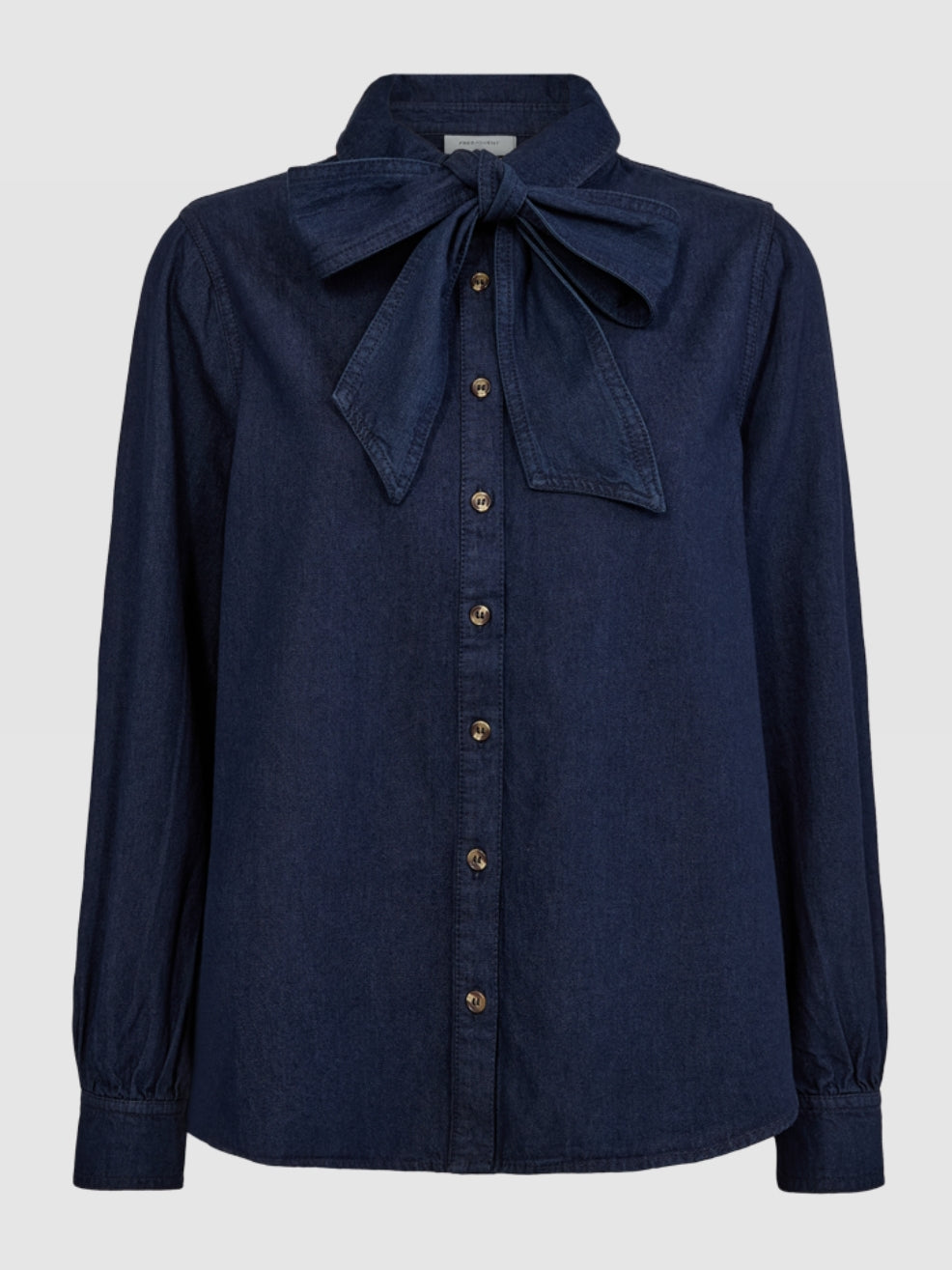 Freequent blouse Lisea indigo blue denim
